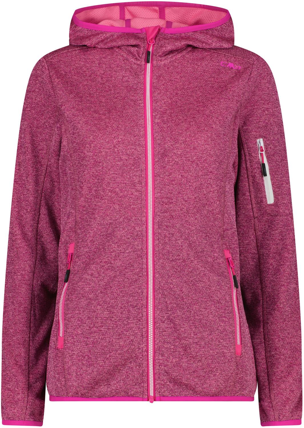 

Куртка CMP Woman Fix Hood Jacket (30H5856) Флисовая куртка Woman Fix Hood (30h5856-13ct) festival-bubblegum 34