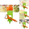 Stainless Steel Ultra Sharp Dual Julienne And Vegetable Peeler Multitasker