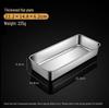 Naijiang 304 Stainless Steel Rectangular Tray