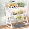 Multifunctional Countertop Sink Dish Drying Rack