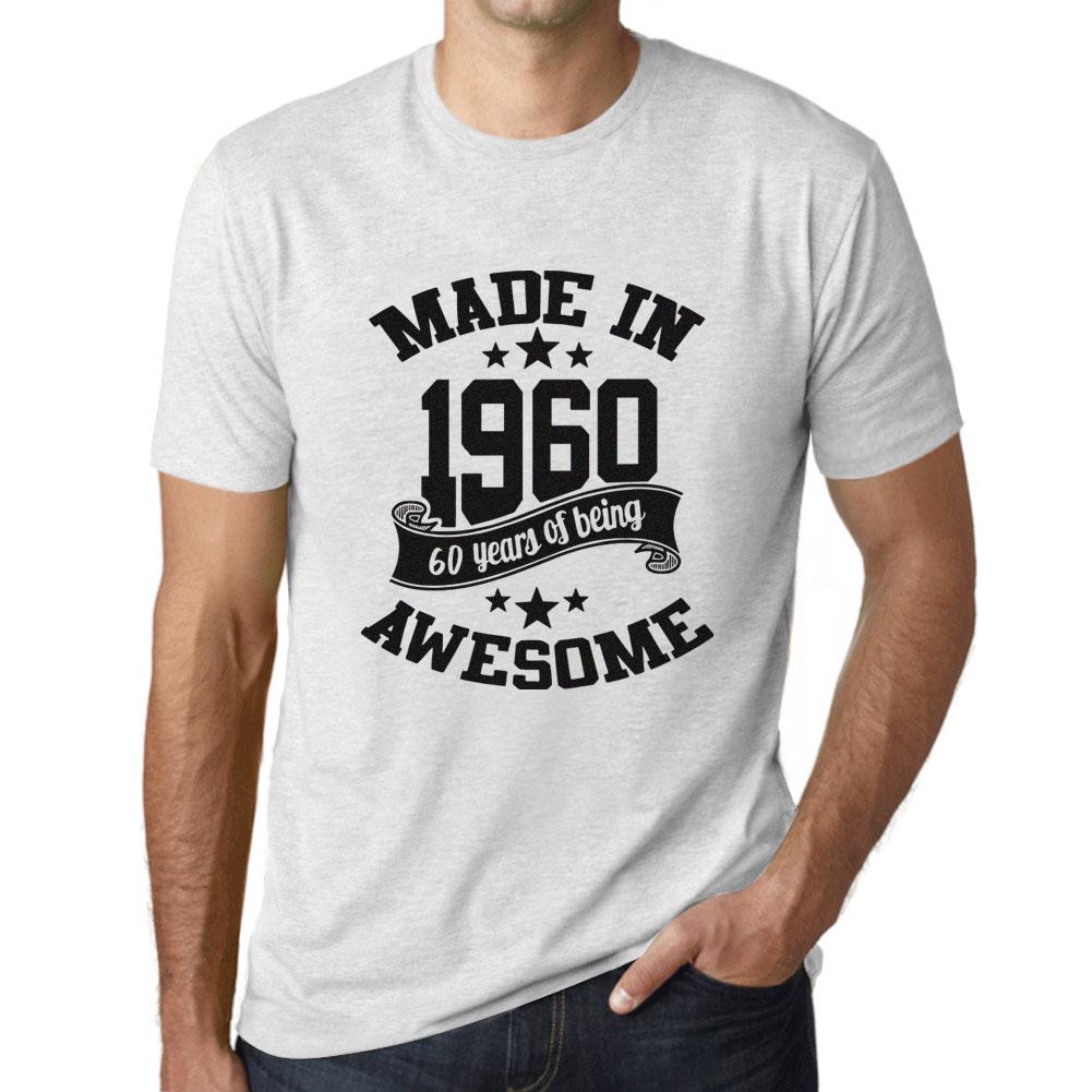 Ultrabasic Homme T-Shirt Graphique Made in 1960 Idee Cadeau T-Shirt Pour Le 60e Anniversaire Army