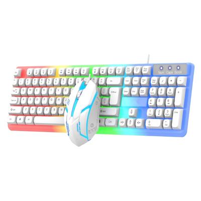 Corded Gaming Keyboard and Mouse Combo LED Backlit Mechanical Keyboard 104 Keys Mouse Keyboard PC Gamer Accessories