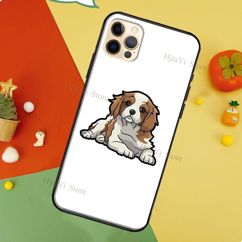 Cavalier King Charles Spaniel Phone Case For iPhone 13 11 14 12 Pro Max 7 8 Plus X XR XS Max SE 2020 12 13 Mini Back Cover