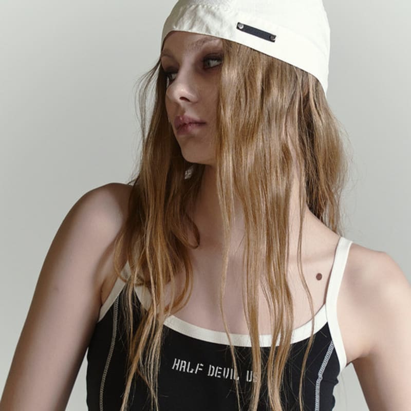 

HALF DEVIL US LOW SKULL CAP_WHITE FREE