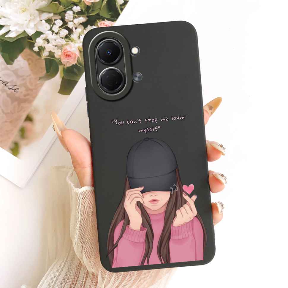 For Tecno Spark Go 3 Case Petty Girl Cover Phone Cases For Tecno Spark Go3 SparkGo 3 Back Cover Fundas Soft Silicone Bumper