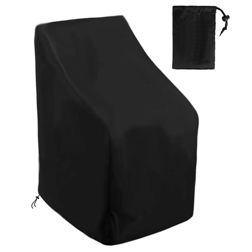 Trapezoidal Design 210D Outdoor Chair Cover with Secure Fit Feature