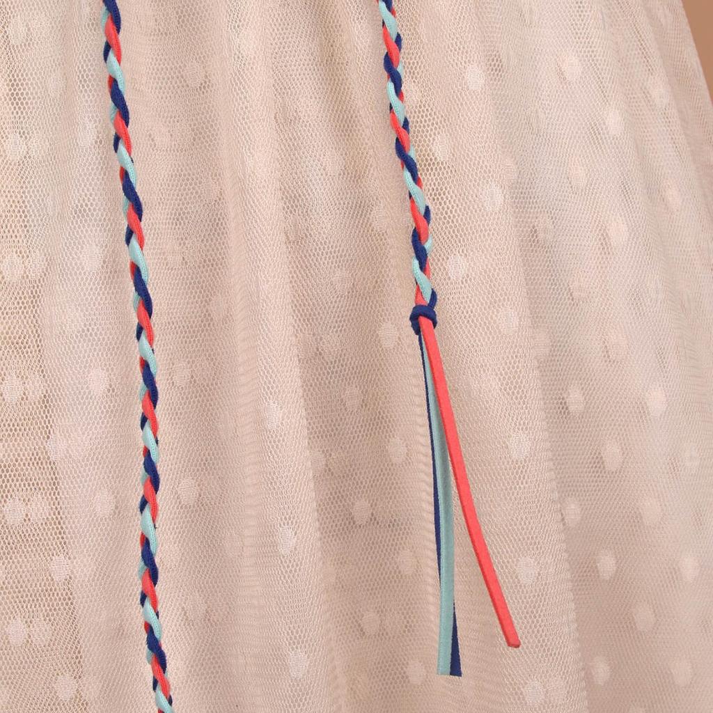 Korean Version of Summer New Color Woven Thin Belt for Women Casual Skirt Decorative Waist Rope