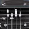 Transparent Magnetic Cable Organizer - Desktop Charging Cable Holder & Plug Hook