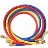 Brass Air Conditioning Refrigerant Charging Hose for R134a Industrial Can Withstand 3000/600 Psi Pressures for Outdoor Park Use