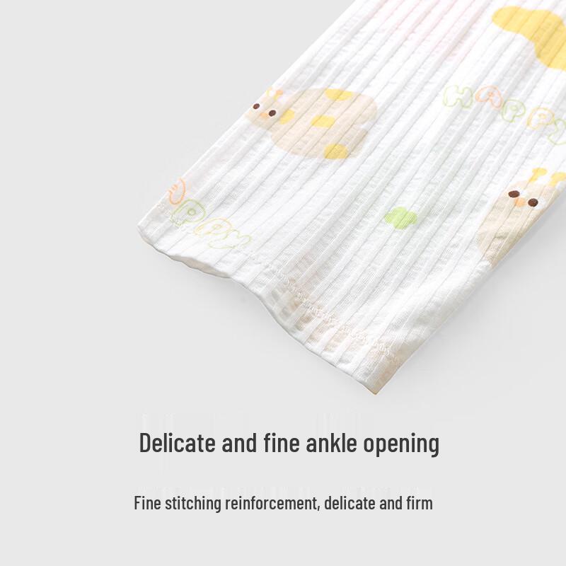 Youqi Baby Summer Thin Breathable Cotton Long Pants