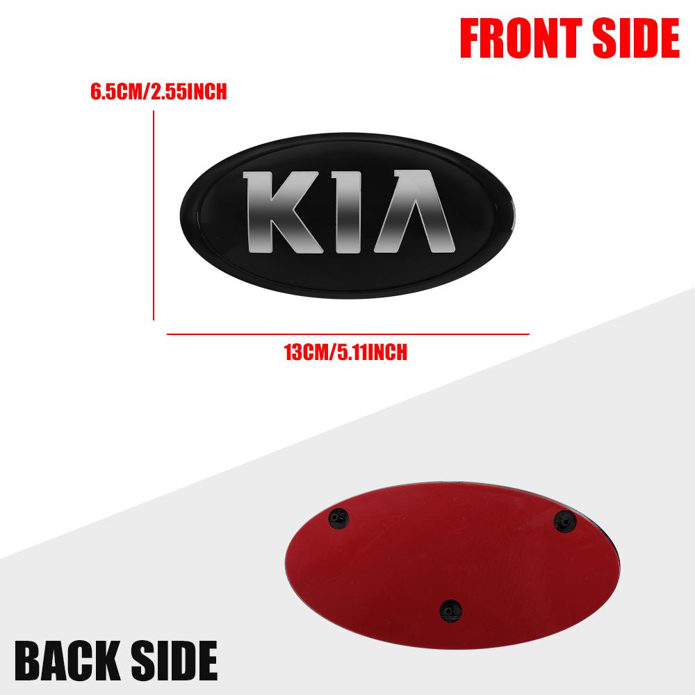 1pcs 3D Car Emblem Center Badge Sticker Decal Styling Accessories For KIA Rio Ceed Sportage Cerato Soul Sorento K2 K5 Picanto