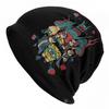 Spongebobed Cap Vintage Men Women Street Skullies Beanies Hats Spring Warm Dual-use Bonnet Knitted Hat