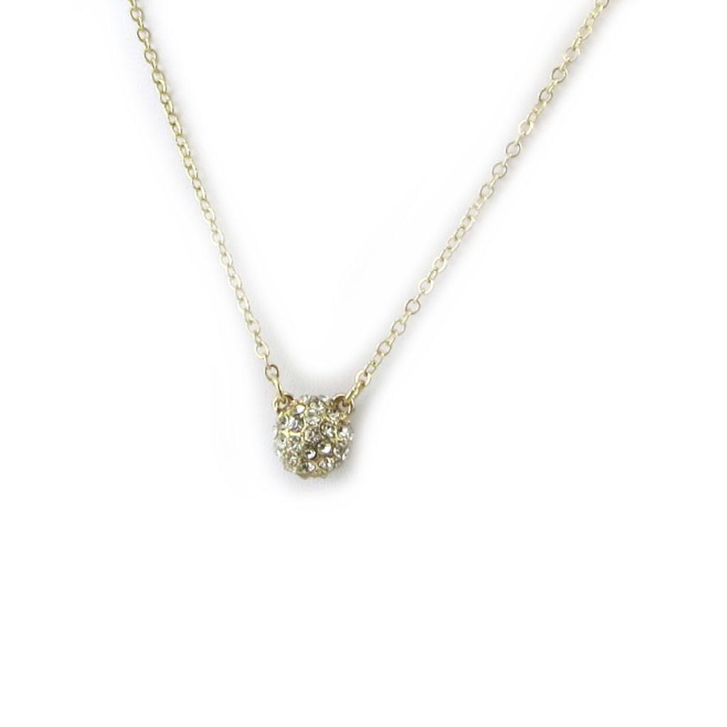 Les Trésors De Lily [N4096] - Designer Necklace 'Sissi' White Gold