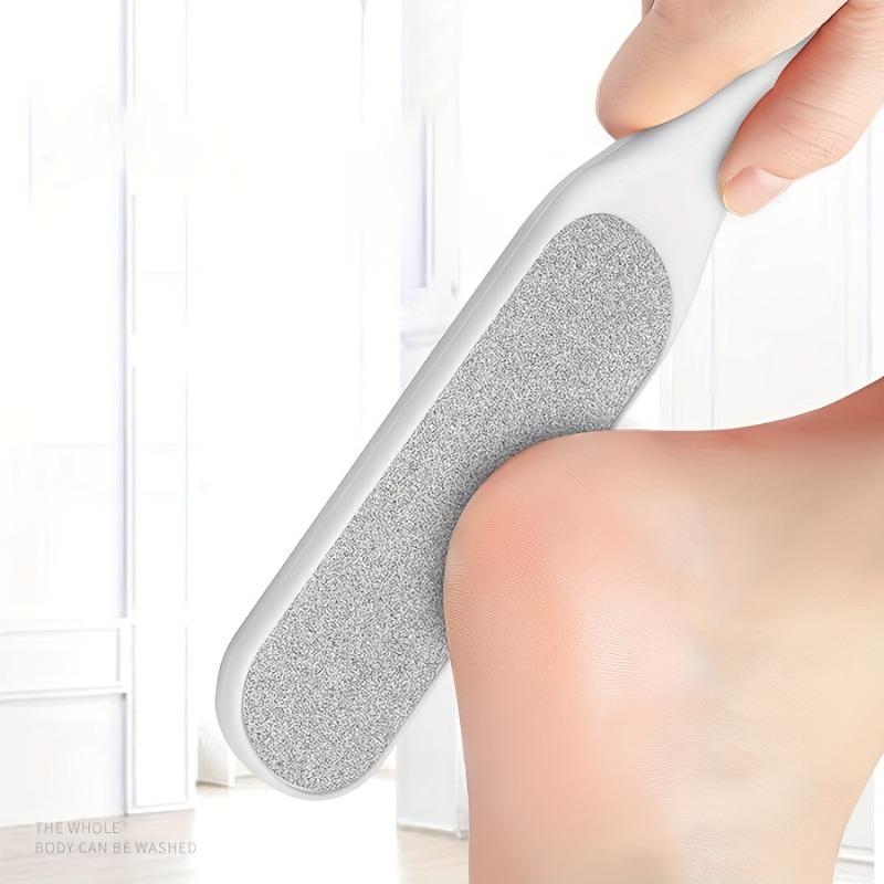 1/2PCS Stainless Steel Double-Sided Foot File Remove Calluses Exfoliation Dead Skin Feet Household Bathroom Foot Care Supplies