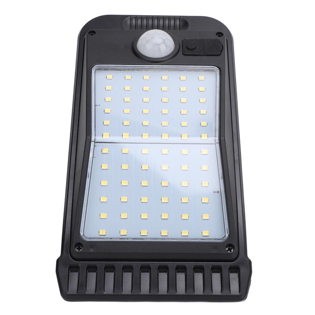Clip On Solar Motion Light 72 LED Beads IP65 Waterproof Portable Solar Lamps for Garden Yard Outdoor Warm Light