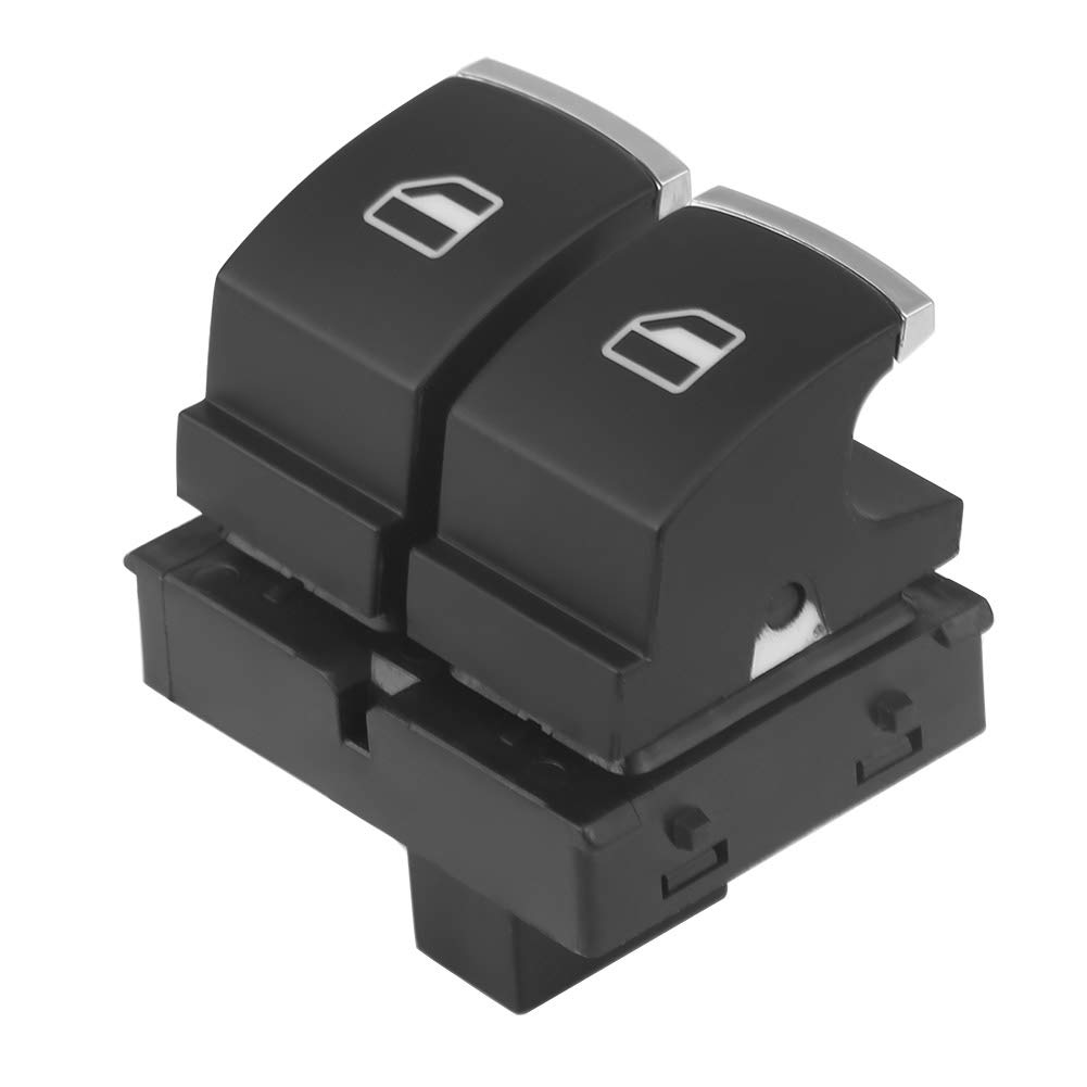 Driver Side Window Switch, Keenso Power Electric Window Switch for MK5 MK6 2 Door 5K3 959 857
