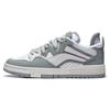 Li Ning Wave PRO Slip Resistant Cushioning Abrasion Resistant Support Low top Skateboard Shoes Women's Gray White AECT036-1