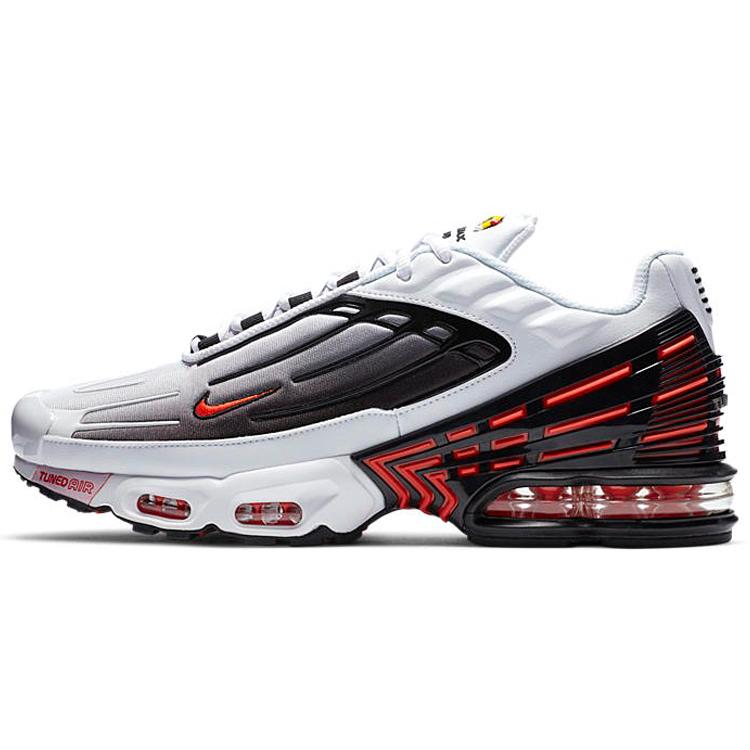 Nové Nike Air Max Plus 3 Bílé Černé Týmově oranžové