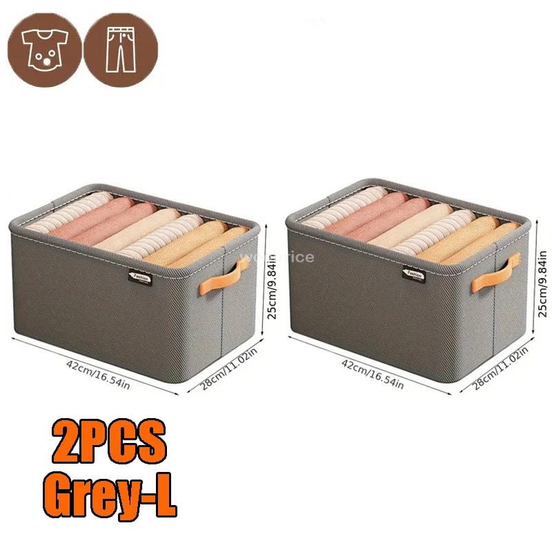 3pcs Clothes Storage Bags Portable Household Clothing Organizer Home Foldable Dust-proof Quilt Storage Container Storage Box