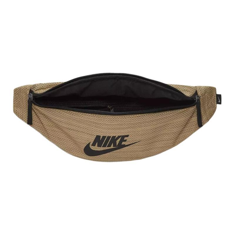Nike Polyester Crossbody Bag, Backpack, Fanny Pack Regular Unisex Khaki Casual BA5750-750
