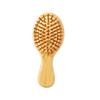Natural Nanmu Bamboo & Pig Bristle Anti-static Detangling Comb with Customizable Logo