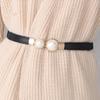 Korean Elastic Beaded Pearl Belt for Women's Dress Sweater Decoration Waist Cover Fashionable and Versatile Retro Style