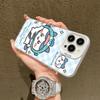 Silikonhülle für Realme 10 8 5i 6i C15 C11 iPhone 17 16 15 14 13 12 11 Samsung A06 A16 A26 A36 A56 Abdeckung DIY Bemalt Cartoon Stoßfestes Handy Bumper