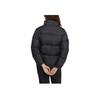 adidas Neo High Collar Zip-Up Down Jacket Women Outerwear Black HM3551