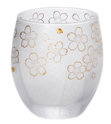 Aderia Premium Sakura Old Rocks Made In Gift Perfect for and Stylish Gift for and 6481 (ADERIA) Glass, 345ml, Japan, Boxed, Highballs, Whiskey,