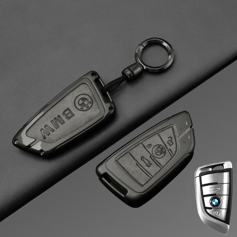 pzkem4 Car Smart Remote Key Fob Cover Shell Case Protector For BMW F20 G20 G30 X1 X3 X4 X5 G05 X6 X7 G11 F15 F16 G01 G02 Accessories