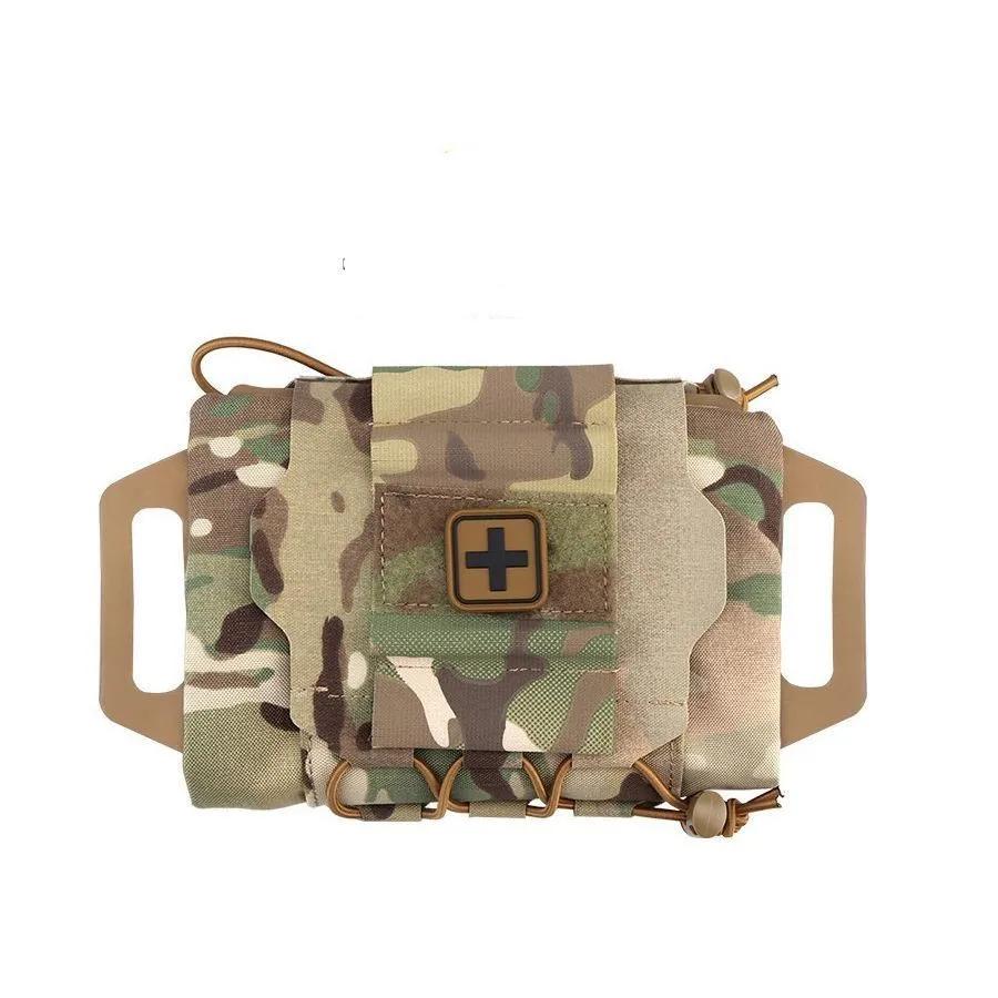 IFAK Medical Pouch MOLLE Rapid Deployment First-aid Kit Survival Outdoor Hunting Emergency Bag Camping Medical Kit