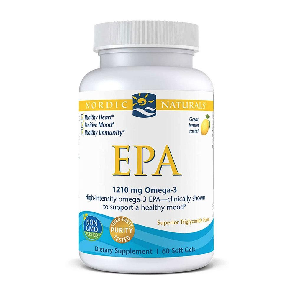 

EPA 1210 mg EPA 850/DHA 200 High-Intensity Lemon Taste, 60 Softgels