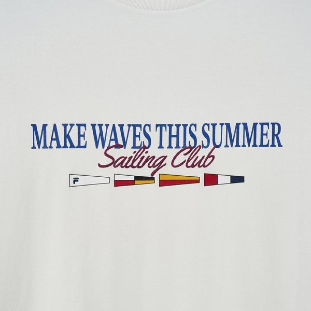 Fila Supima T shirT Sailing leTTering