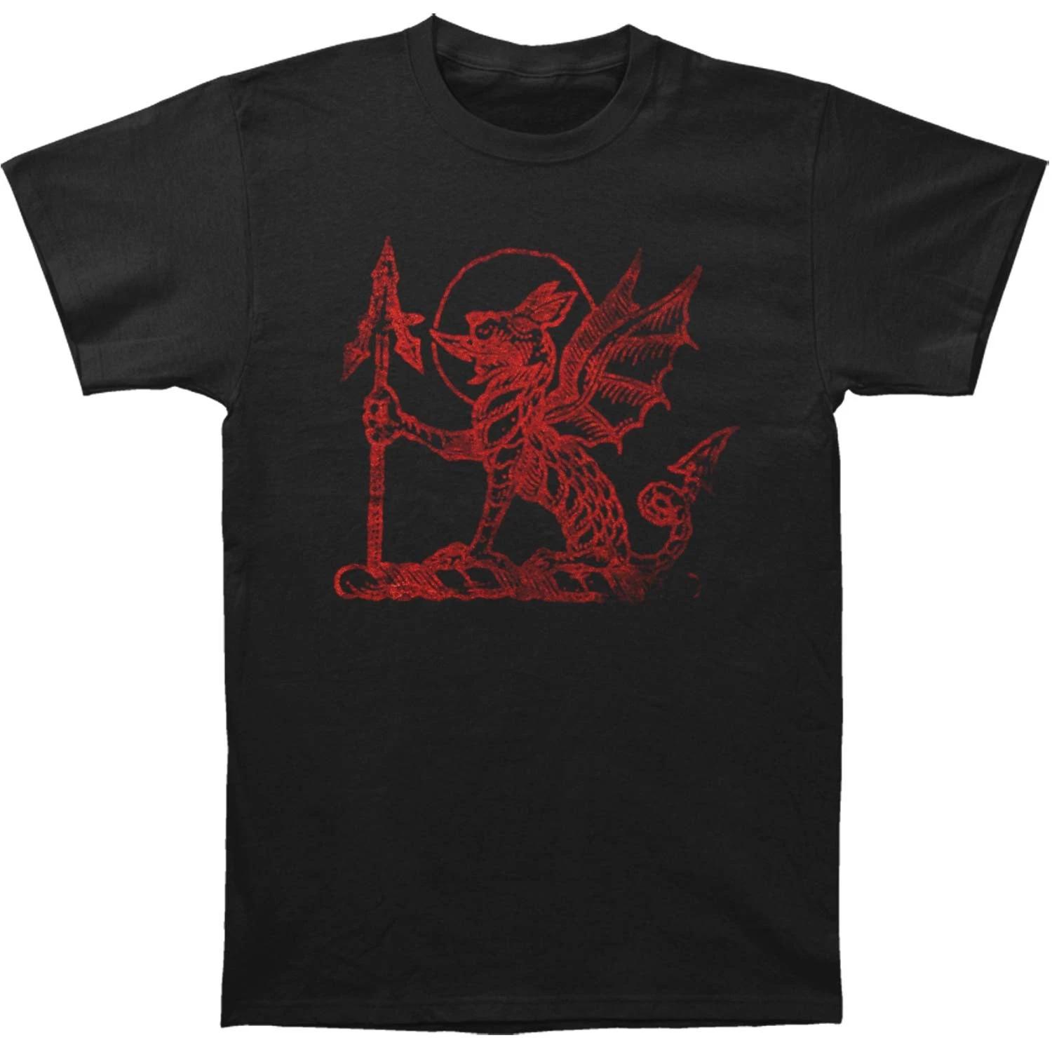 Men s Saint Asonia Dragon T-shirt Small Black XXL