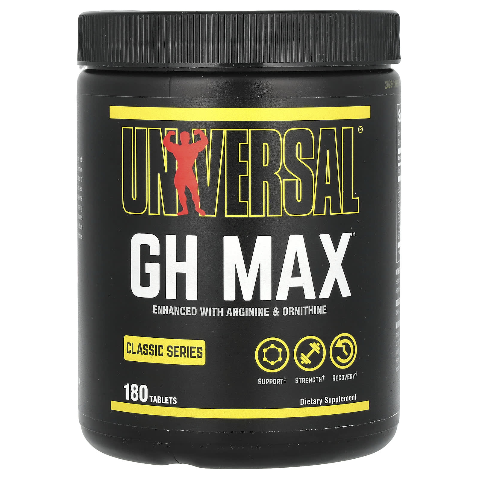 

Universal U, Класична серія, GH Max, Краща оптимізація гормону росту, 180 таблеток