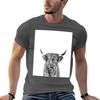 Scottish Highland Cow TShirt All Weather Casual Short Sleeve