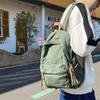 School Bag Female Retro Canvas Backpack High School College Student Casual Couple Backpack Female