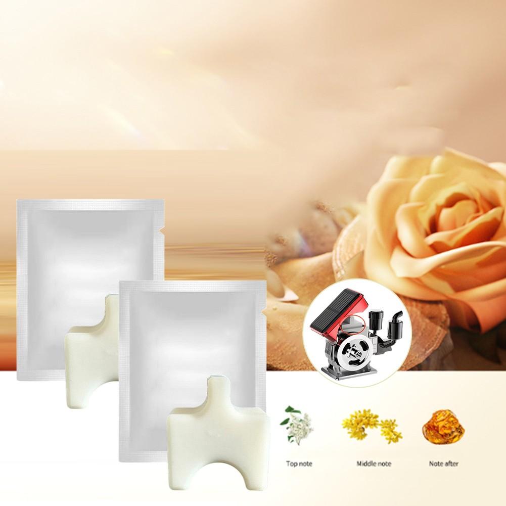 Rotating Diffuser Solar Powered Car Purifier Diatom Mud Material