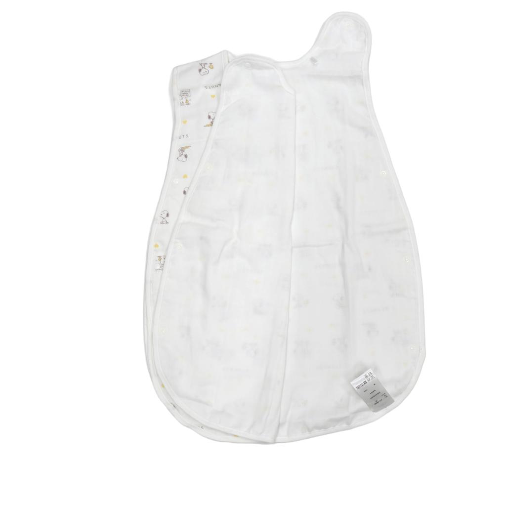 Takihyo Snoopy Väst Sovdräkt Lång Väst Musselbomull Gaze Baby Barn Pojkar Flickor 215155607 Off-White