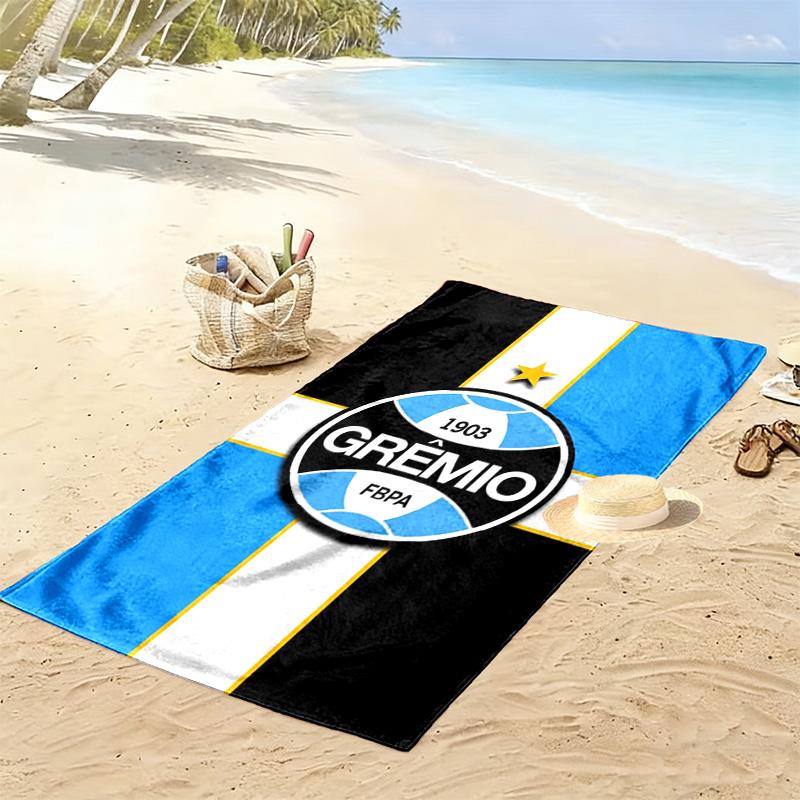 Grêmio Print Beach Towel, Large Soft Quick Dry Towel for Beach Camping Swimming