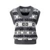 GIOVANNI VALENTINO Women's Pure Wool Sleeveless Vest