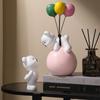 Balloon Bear Resin Ornament Children's Room Creative Gift Couple Wedding Clearance Cute Girl Heart Ornament