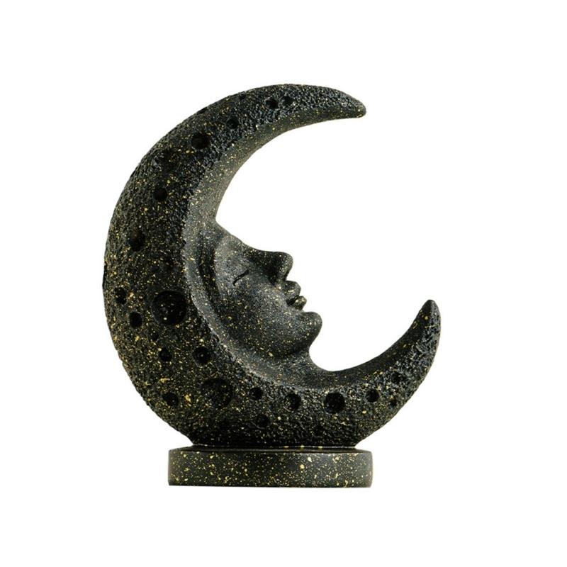 Resin Moon Statue Moon Goddess Sculptures Collectible Figurines Decorative Objects Table Ornament Office Home Decors