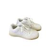 Autumn 2025 Hong Kong Style Lace-Up Sneakers: Trendy Men's and Women's Casual White Shoes