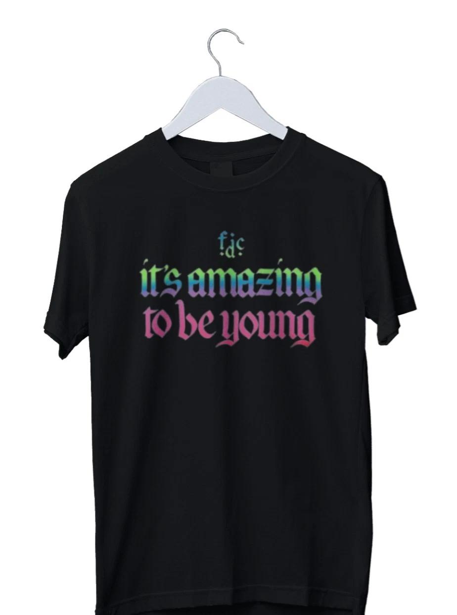 Unisex Adult Casual Graphic Fontaines D.C. Romance It s Amazing To ... XXXXL