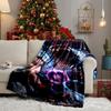 Game Fighter In Action Blanket Lightweight Ideal Bedding Blanket Perfect for Travel, Camping, Living Rooms, Offices, Sofas, Fan Christmas gift