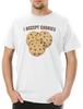 I Accept Cookies Men's T-Shirt Fun Binary Code Binary World Computer Scientist