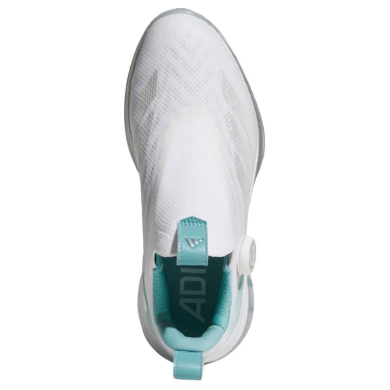Adidas Adizero Zg Boa Comfortable Versatile Durable Low Top Golf Shoes Women Sneakers White Silver JQ7751
