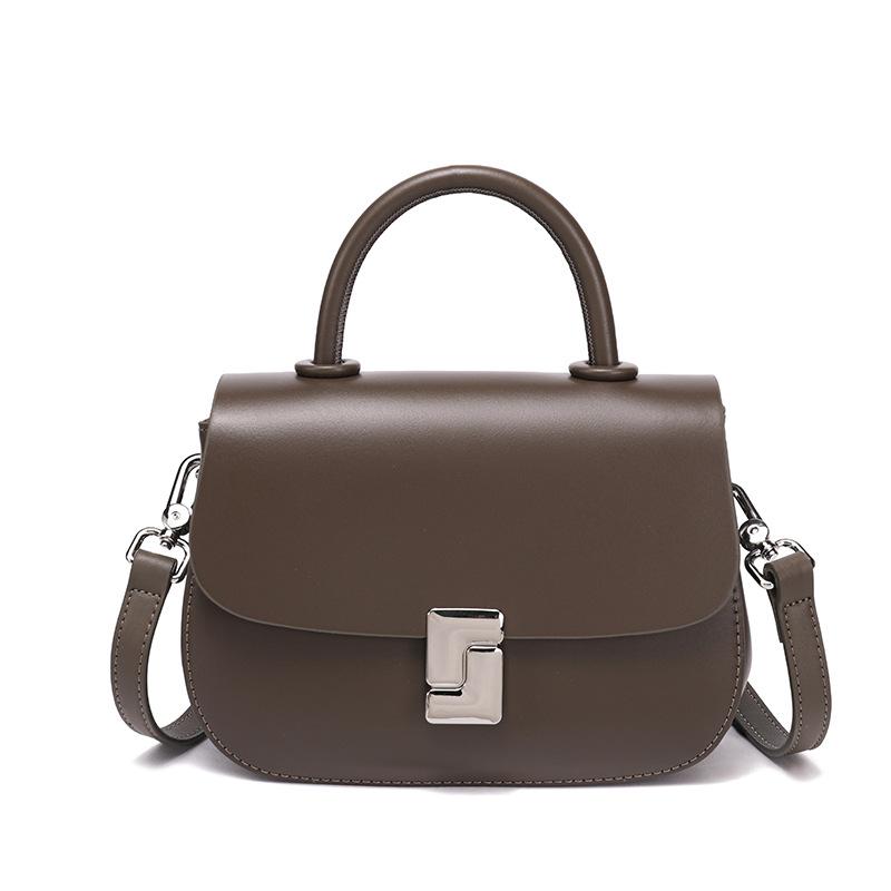 Echtes Leder Eine Nischen- und High-End-Pendler-Mode-Damenhandtasche Vielseitige und elegante Einzel-Schulter-Umhängetasche