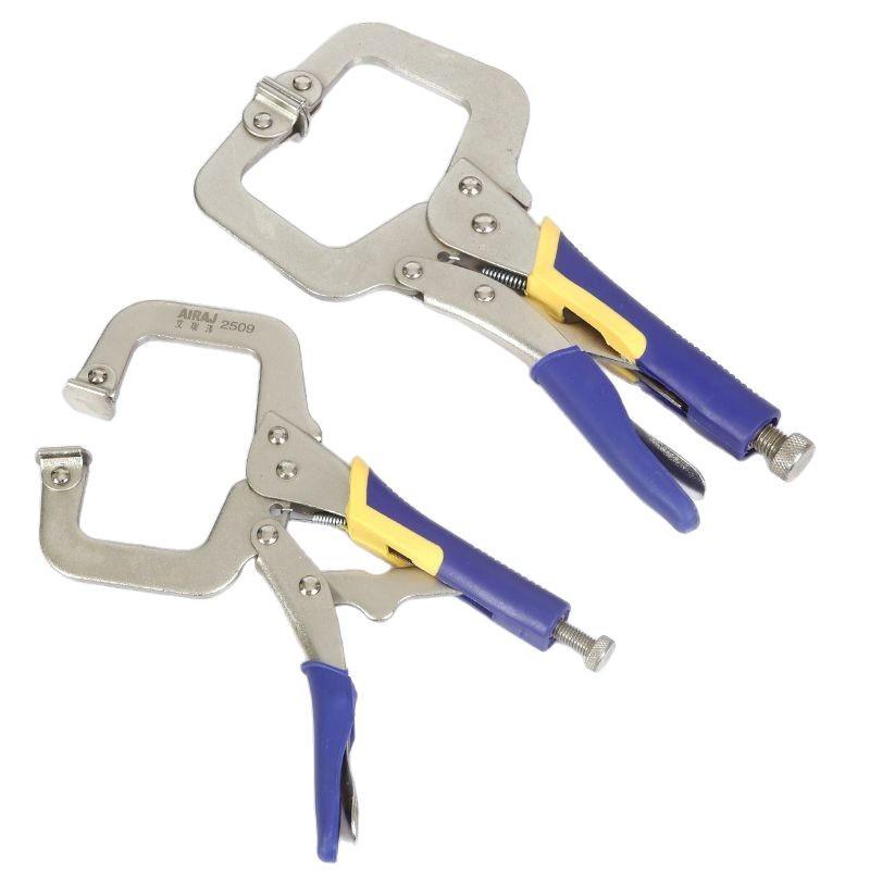 Alicates Universales Multifunción: Apertura Grande, Cabeza Plana, Fijación Rápida para Carpintería y Alineación de Tuberías